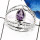 Amethyst Cut E - SDR523-Latest Design Cut Gemstone Wholesale Designer Rings 925 Sterling Silver