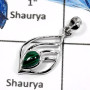 Malachite D - CSP907-Attracting Latest Design Fashionable Casting Pendants 925 Sterling Silver