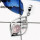 Rose Cab E - CSP907-Attracting Latest Design Fashionable Casting Pendants 925 Sterling Silver
