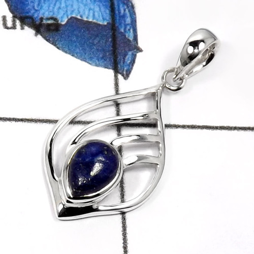Lapis Lazuli I - CSP907-Attracting Latest Design Fashionable Casting Pendants 925 Sterling Silver Lapis Lazuli I - CSP907-Attracting Latest Design Fashionable Casting Pendants 925 Sterling Silver