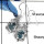 Blue Topaz D - SDE591-Elegant Cut Gemstones Designer Earrings 925 Sterling Silver