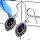Amethyst Cab D - SDE584-Exclusive Cabochon Gemstone's Designer Fashionable Earrings 925 Sterling Silver