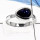 Iolite Cut D - RSS833-Gorgeous Colorful Gemstones Wholesale Small Rings 925 Sterling Silver
