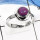 Purple Turquoise A - RSS831-Beautiful Party Wear Fashionable Small Rings 925 Sterling Silver