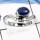 Lapis Lazuli D - RSS827-Fabulous Cabochon Gemstones Designer Light Weight Rings 925 Sterling Silver
