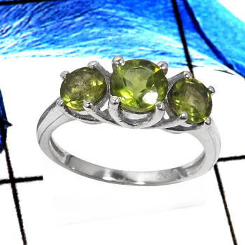 Peridot Cut J - RSS822-Classic Cut Gemstones Handmade Wedding Rings 925 Sterling Silver Peridot Cut J - RSS822-Classic Cut Gemstones Handmade Wedding Rings 925 Sterling Silver