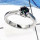 Mystic Quartz G - RSS819-Latest New Design Cut Gemstones Small Rings 925 Sterling Silver