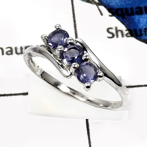 Iolite Cut A - RSS817-Amazing Cut Gemstones Designer Fashion Rings 925 Sterling Silver Iolite Cut A - RSS817-Amazing Cut Gemstones Designer Fashion Rings 925 Sterling Silver