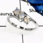 Rainbow Moonstone E - RSS817-Amazing Cut Gemstones Designer Fashion Rings 925 Sterling Silver