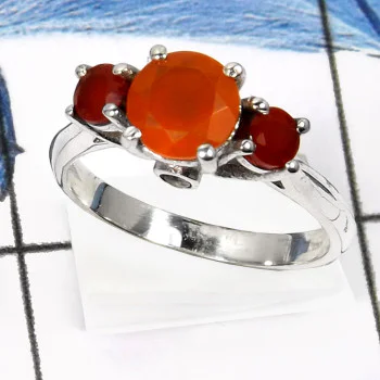 Carnelian Cut O - RSS815-Exclusive New Design Fashionable Rings 925 Sterling Silver Carnelian Cut O - RSS815-Exclusive New Design Fashionable Rings 925 Sterling Silver