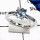 Blue Topaz B - RSS814-Classic Cut Gemstones Handmade Light Weight Rings 925 Sterling Silver