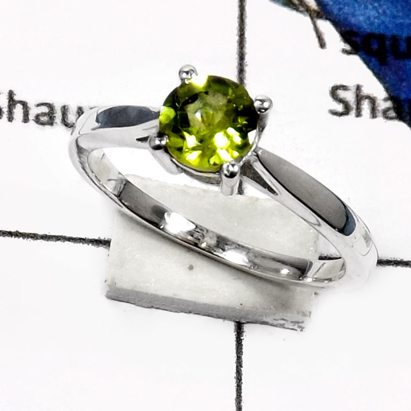 Peridot A - RSS813-Natural Cut Gemstone Colorful Designer Rings 925 Sterling Silver Peridot A - RSS813-Natural Cut Gemstone Colorful Designer Rings 925 Sterling Silver