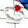 Carnelian Cut O - RSS813-Natural Cut Gemstone Colorful Designer Rings 925 Sterling Silver