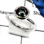 Mystic Quartz B - PSR737-Classic Cut Gemstones Light Weight Rings 925 Sterling Silver