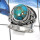 Blue Copper Turquoise G - SDR517-Amazing Party Look Handmade Fashion Rings 925 Sterling Silver