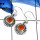 Carnelian Cut A - SDE572-Fabulous Cut Gemstone Designer Wedding Earrings 925 Sterling Silver