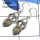 Golden Rutile F - SDE569-Eye Catching Colorful Gemstones Designer Earrings 925 Sterling Silver
