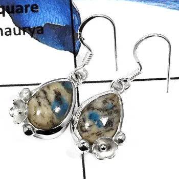 K2 Jasper Cab J - SDE568-ADORABLE PRECIOUS PARTY WEAR DESIGNER EARRINGS 925 STERLING SILVER K2 Jasper Cab J - SDE568-ADORABLE PRECIOUS PARTY WEAR DESIGNER EARRINGS 925 STERLING SILVER