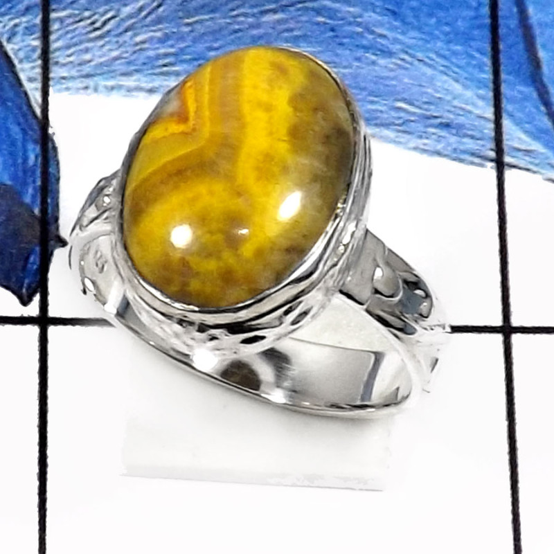Bumble Bee I - RSS800-Stunning Cabochon Gemstone Designer Wholesale Designer Rings 925 Sterling Silver Bumble Bee I - RSS800-Stunning Cabochon Gemstone Designer Wholesale Designer Rings 925 Sterling Silver