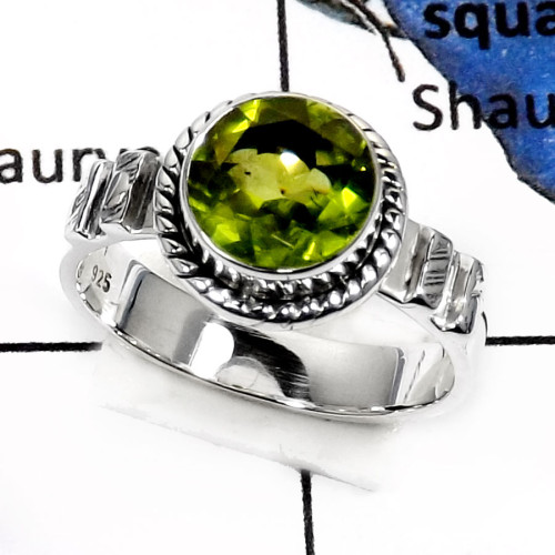 Peridot C - RSS797-Fabulous Cut Gemstone Designer Fashion Rings 925 Sterling Silver Peridot C - RSS797-Fabulous Cut Gemstone Designer Fashion Rings 925 Sterling Silver