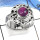 Purple Turquoise A - SDR515-Latest New Design Handmade Wholesale Rings 925 Sterling Silver