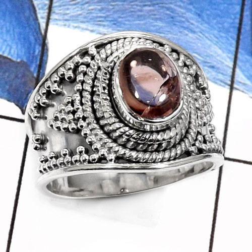 Tourmaline Cab G - RSS795-Valentine Special Handmade Designer Wholesale Rings 925 Sterling Silver Tourmaline Cab G - RSS795-Valentine Special Handmade Designer Wholesale Rings 925 Sterling Silver