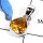 Citrine Cut E - ISP535-Natural Cut Citrine Gemstone Wholesale Pendants 925 Sterling Silver