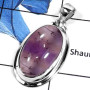 Ametrine Amethyst F - ISP534-NATURAL PLAIN SETTING DESIGN HANDMADE WHOLESALE PENDANTS 925 STERLING SILVER