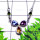 Multi Cut Gmestone F - SDN991-Sterling Silver Semiprecious Gemstone Stylish Necklace