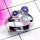 Rainbow n Tanzanite E - SDR982-Exclusive Silver Semiprecious Gemstone Trendy Ring