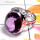 Amethyst A - SDR981-Sterling Silver Semiprecious Gemstone Designer Ring