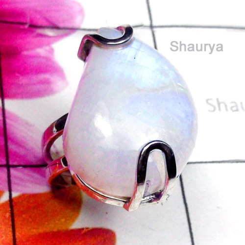 Rainbow Moonstone E - SDR980-925 Exclusive Silver Rainbow Moonstone Wholesale Designer Rainbow Moonstone E - SDR980-925 Exclusive Silver Rainbow Moonstone Wholesale Designer
