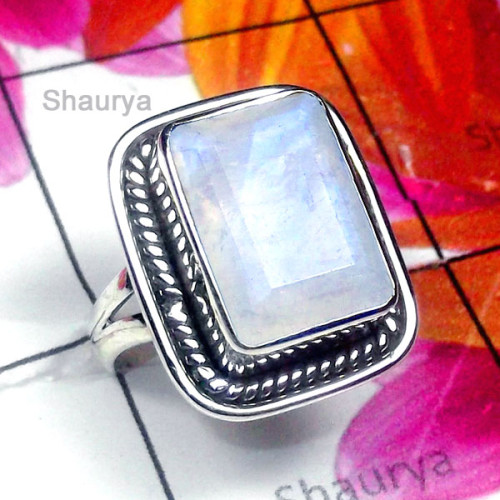 Rainbow Moonstone O - SDR980-925 Exclusive Silver Rainbow Moonstone Wholesale Designer Rainbow Moonstone O - SDR980-925 Exclusive Silver Rainbow Moonstone Wholesale Designer