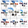 100 Pairs Studs Earrings STCAB100PS- Cab Gemstone Plain Setting 925 Silver 100 Pairs Studs Earrings STCAB100PS- Cab Gemstone Plain Setting 925 Silver