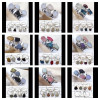 Stack Rings wholesale Lot - Rough Gemstone Stack rings Sterling Silver 925- STKWL250RF