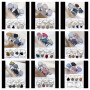 Stack Rings wholesale Lot - Rough Gemstone Stack rings Sterling Silver 925- STKWL250RF