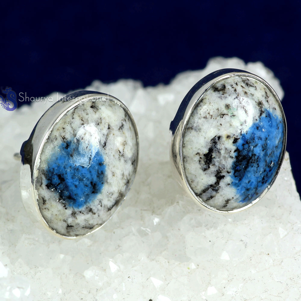 K2 Jasper F - SSE890- NATURAL GEMSTONE TRENDY STUD EARRINGS MADE IN 925 STERLI K2 Jasper F - SSE890- NATURAL GEMSTONE TRENDY STUD EARRINGS MADE IN 925 STERLI