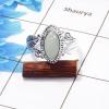 Aqua Chalcedony Gemstone Designer Ring SDR444-D- 925 Sterling Silver With Aqua Chalcedony Gemstone Wholesale Rings